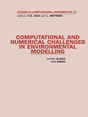 cover image of Computational and Numerical Challenges in Environmental Modelling